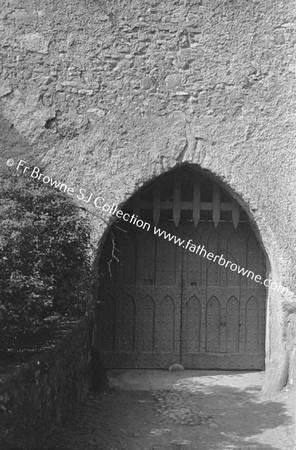 MALAHIDE CASTLE OLD GATEWAY OF CASTLE